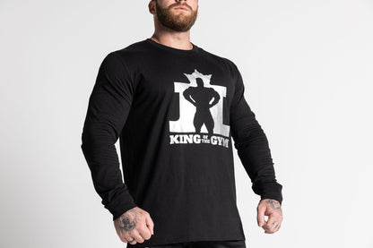 KOTG Long Sleeve Tee – Black with Silver