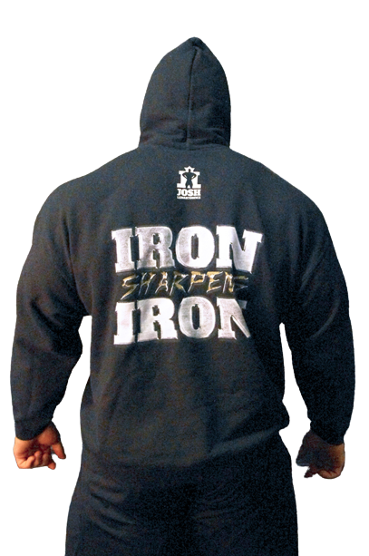 King Size Iron Sharpens Iron - Hoodie - Black